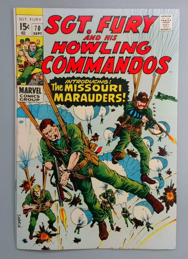 Sgt. Fury and His Howling Commandos #70 Marvel 1969