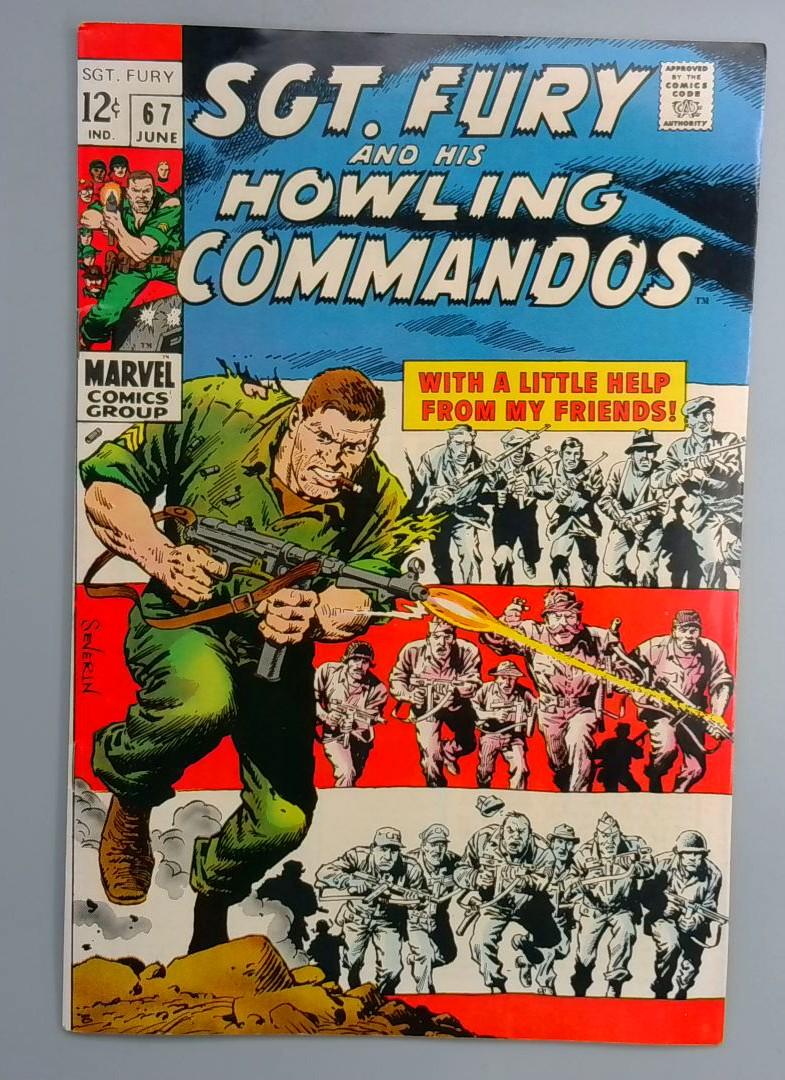 Sgt. Fury and His Howling Commandos #67 Marvel 1969