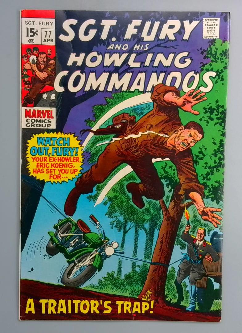 Sgt. Fury and His Howling Commandos #77 Marvel 1970