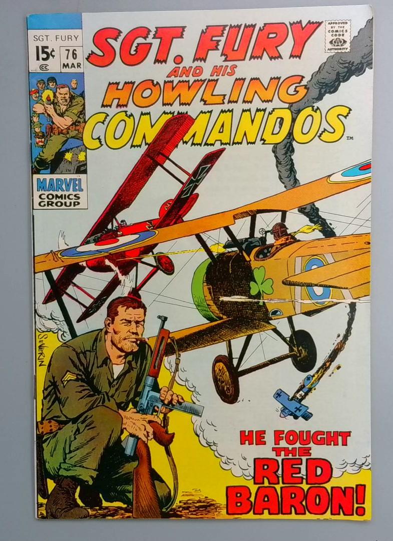 Sgt. Fury and His Howling Commandos #76 VF- Marvel 1970