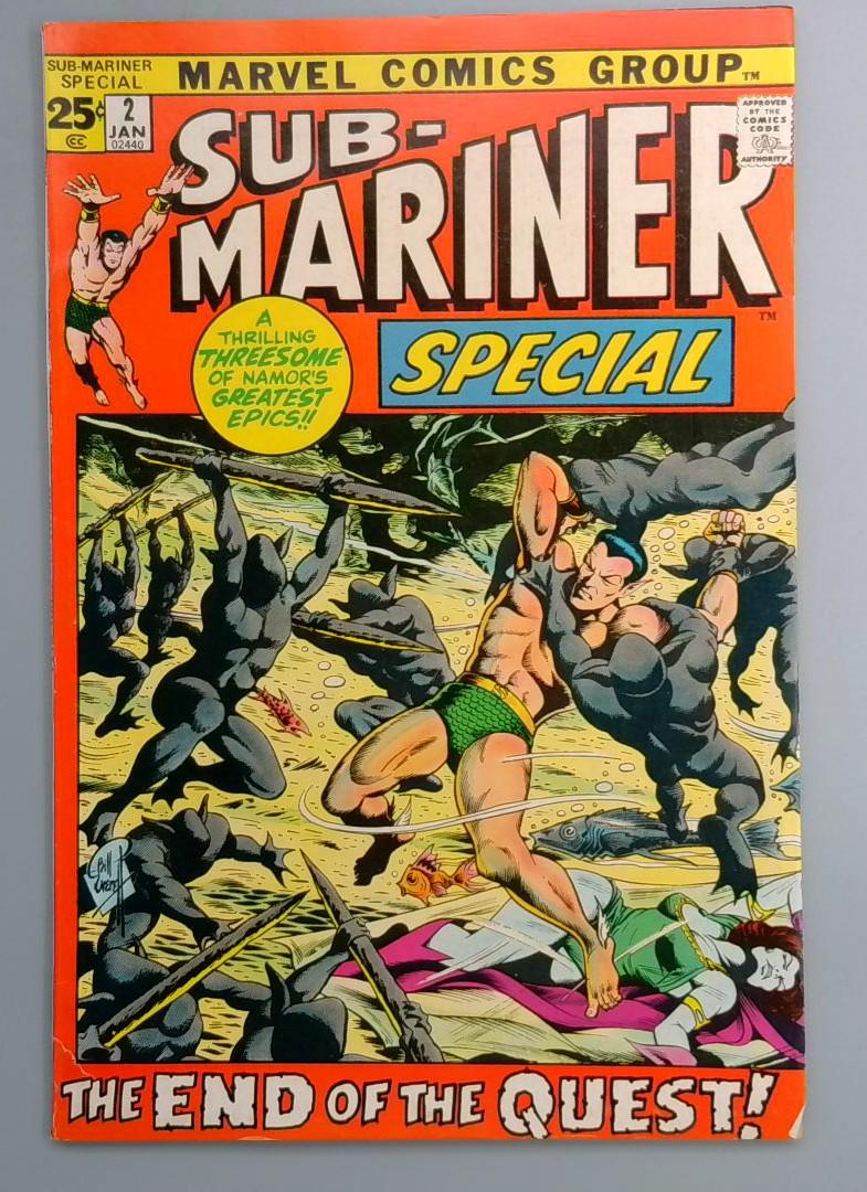 Sub-Mariner Special #2 FN Marvel 1972