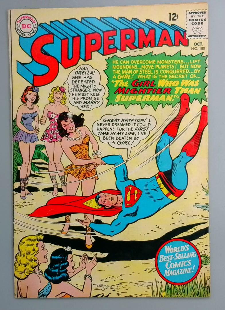 Superman #180 DC 1965