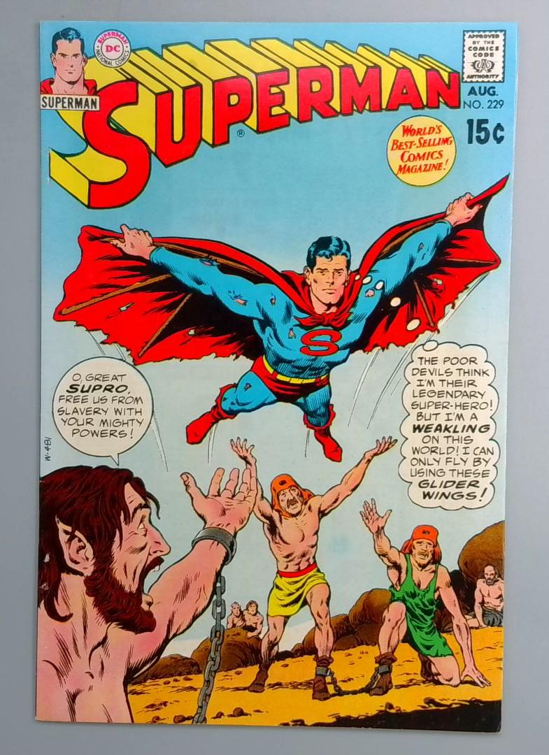Superman #229 DC 1970
