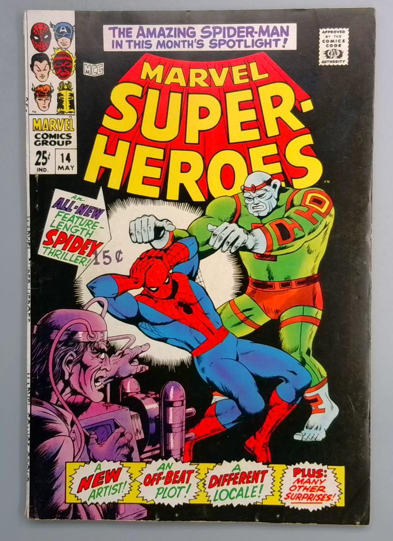 Marvel Super-Heroes #14 VG Marvel 1968