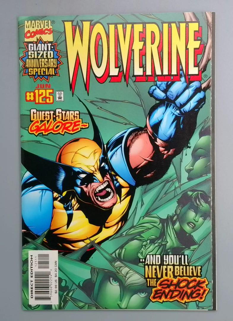 Wolverine #125 NM- Direct Edition Marvel 1998