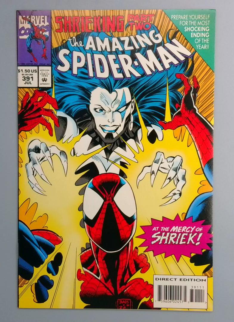 Amazing Spider-Man #391 Direct Edition Marvel 1994