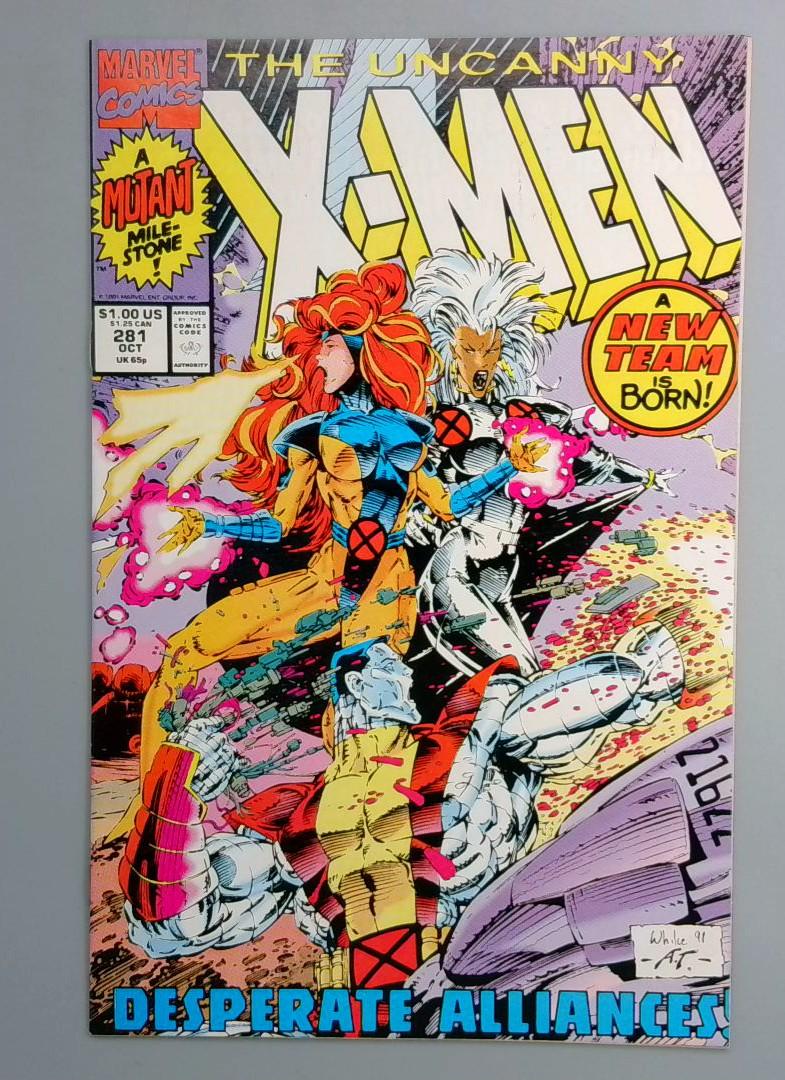 Uncanny X-Men #281 Marvel 1991