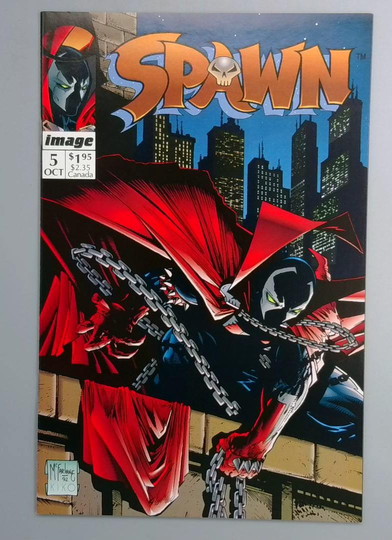 Spawn #5 1st Appearance of Billy Kincaid with Poster Image 1992
