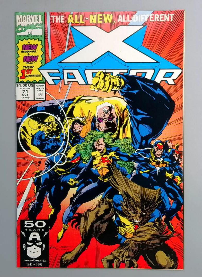 X-Factor #71 VF/NM Marvel 1991