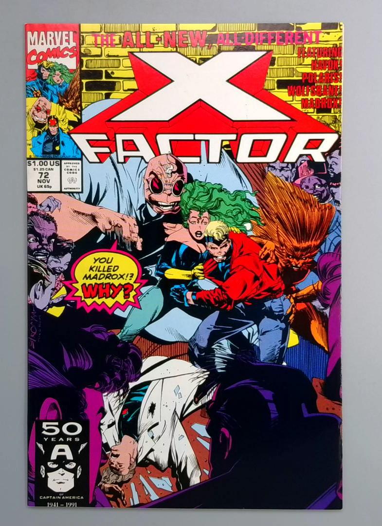 X-Factor #72 NM- All New Marvel 1997
