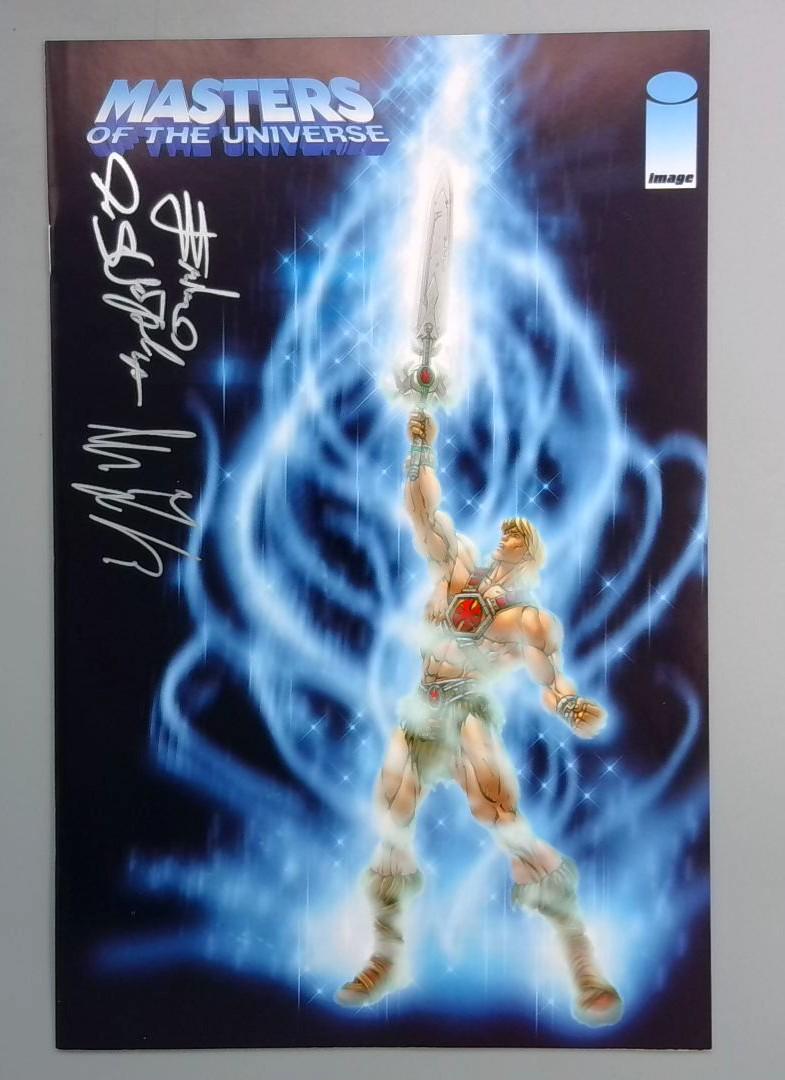 MASTERS OF THE UNIVERSE PROMO COMIC Signed by All Creators Image Comics 2002