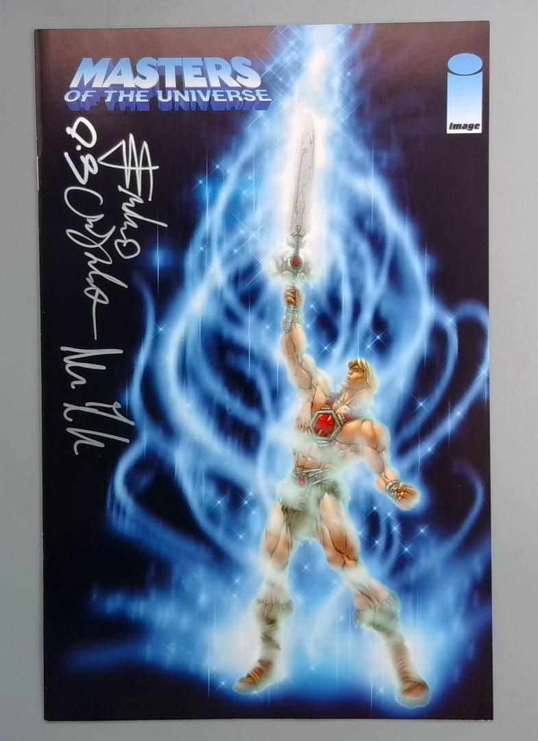 MASTERS OF THE UNIVERSE PROMO COMIC Signed by All Creators Image 2002 C2