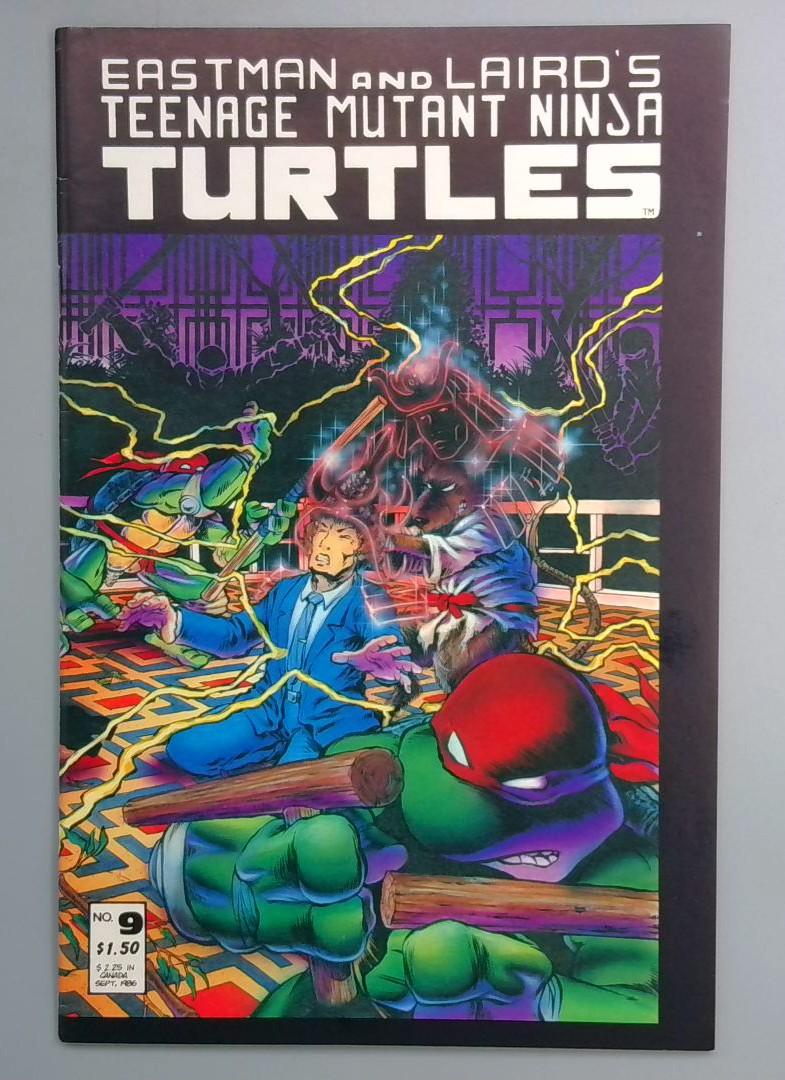 Teenage Mutant Ninja Turtles #9 Mirage Studios Comics 1986
