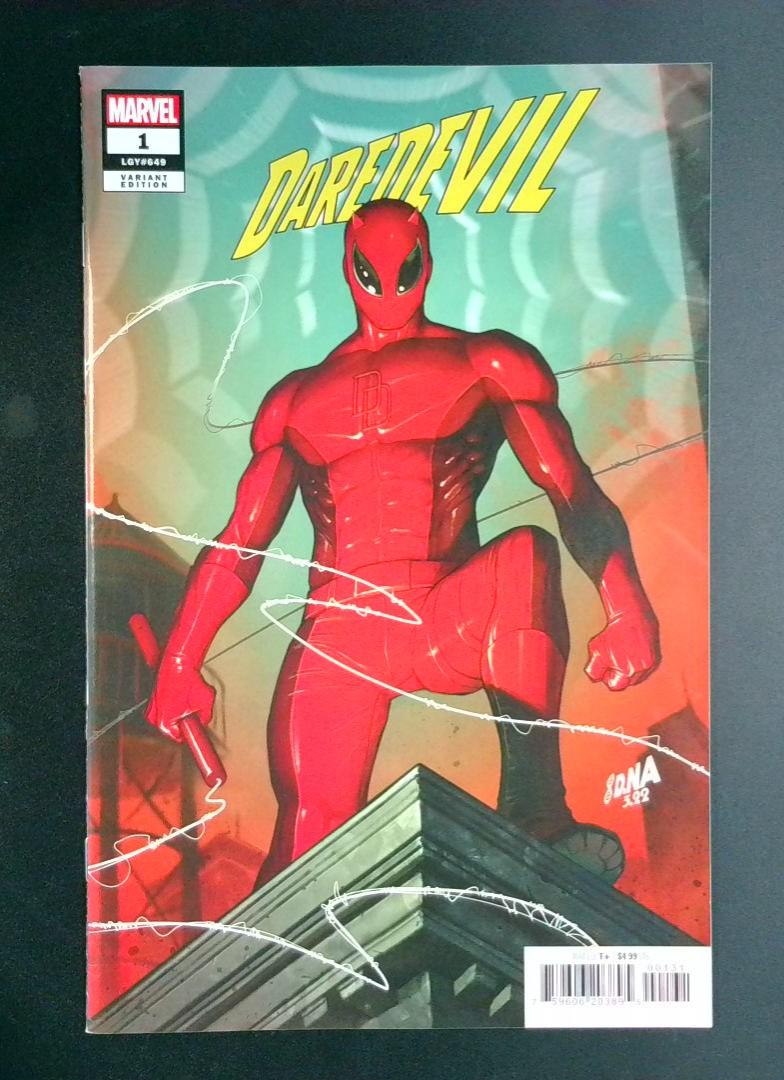Daredevil #1c Spider-Man Cover Marvel 2022