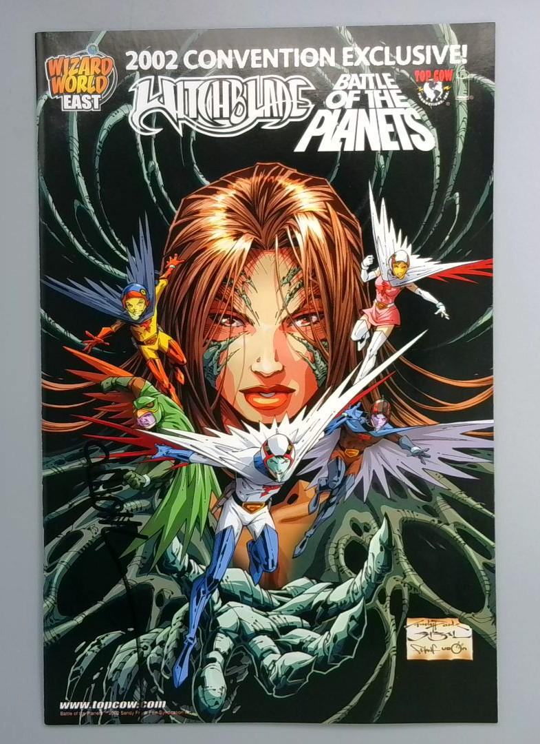 Witchblade #1 Convention Exclusive Battle of the Planets SIGNED Top Cow 2002