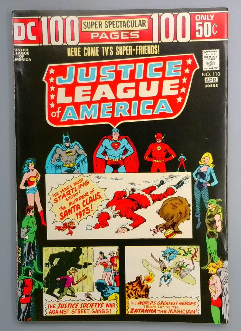 Justice League of America #110 FN+ 2nd Jon Stewart DC Comics 1974