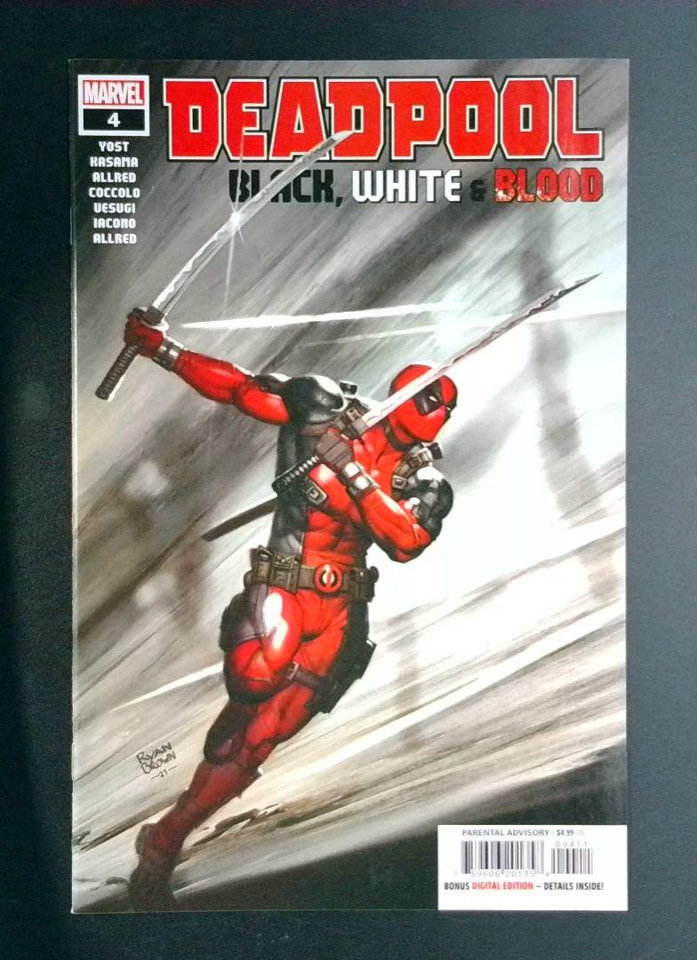 Deadpool: Black, White & Blood #4 Marvel 2022