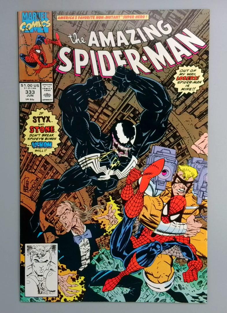 Amazing Spider-Man #333 VF Venom, Erik Larsen Marvel 1990