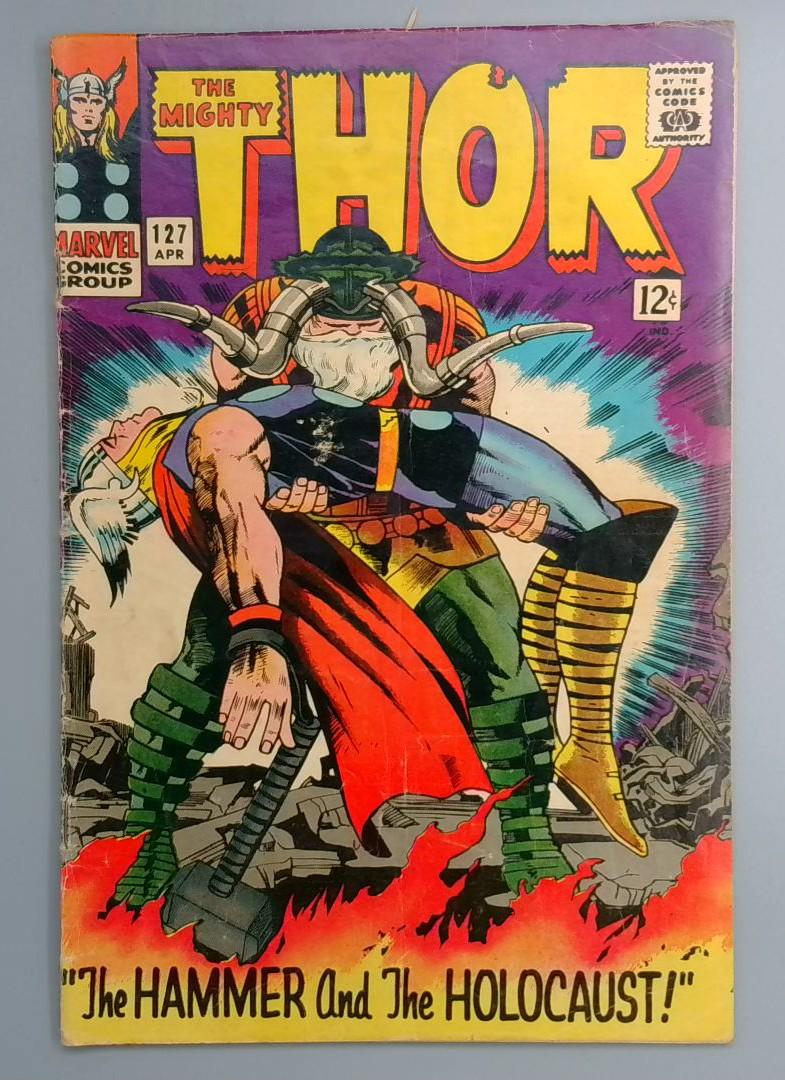 Thor #127 1st Appearance of Pluto & Hippolyta Marvel 1966