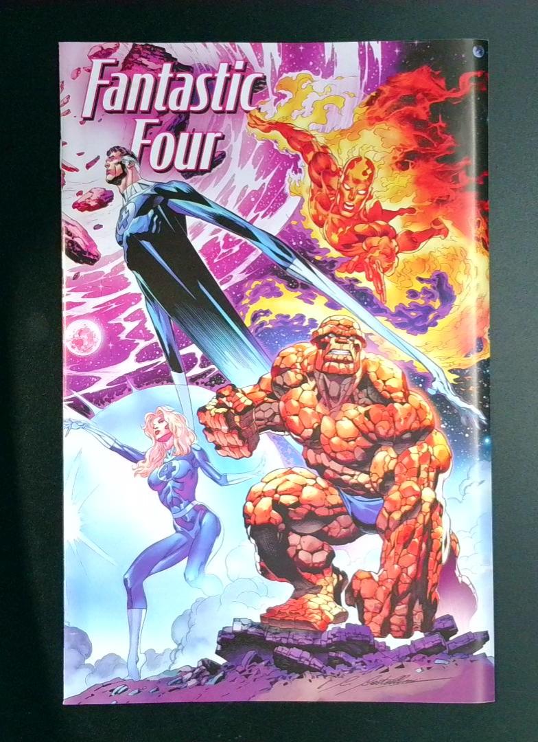 Fantastic Four #1-Ri-B Wraparound Cover Marvel 2025