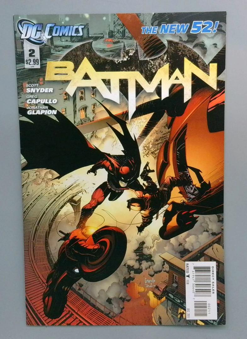 Batman #2 1st Appearance of the Talon New 52 DC 2011