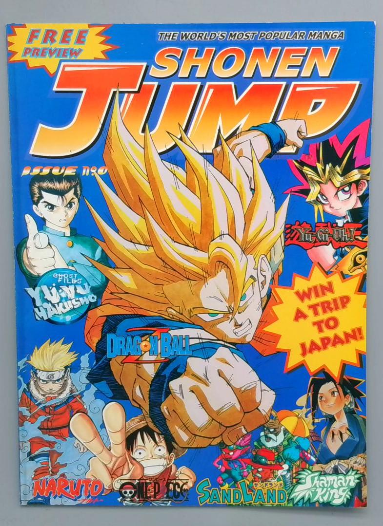 Shonen Jump Magazine #0  VF+ 🔥 Dragon Ball Z, One Piece Manga Viz Media 2002