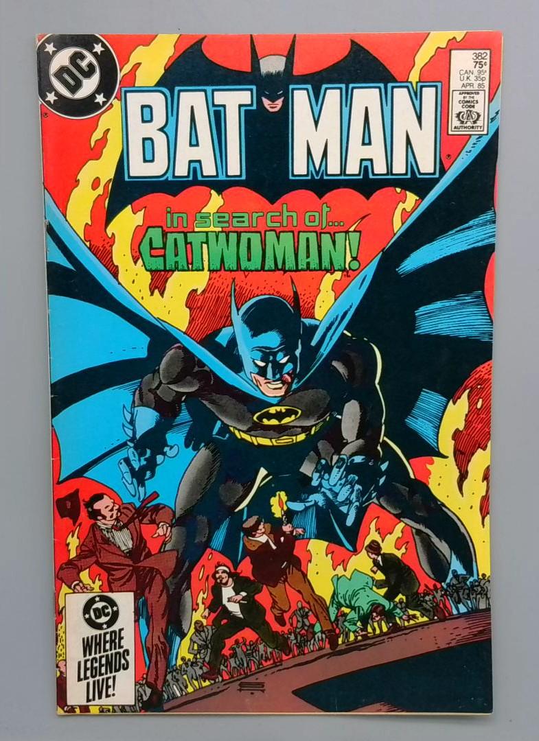 Batman #382 In Search of Catwoman DC 1983