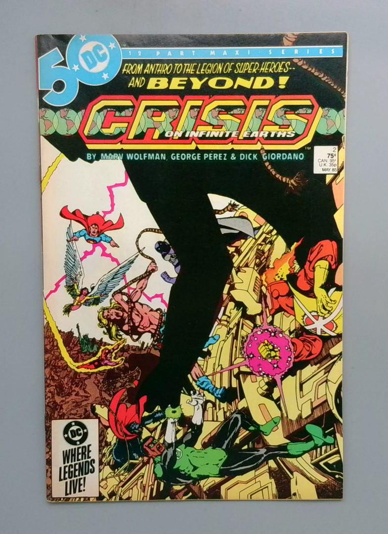 Crisis on Infinite Earths #2 DC 1985