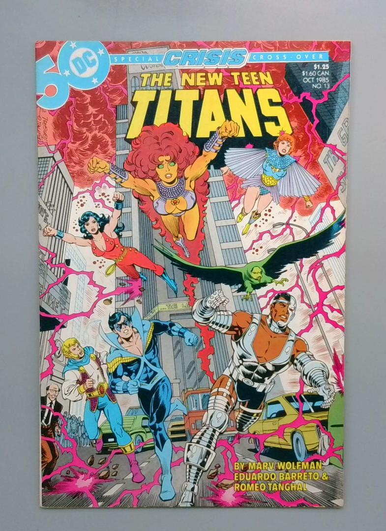 New Teen Titans #13 VF+ DC 1985