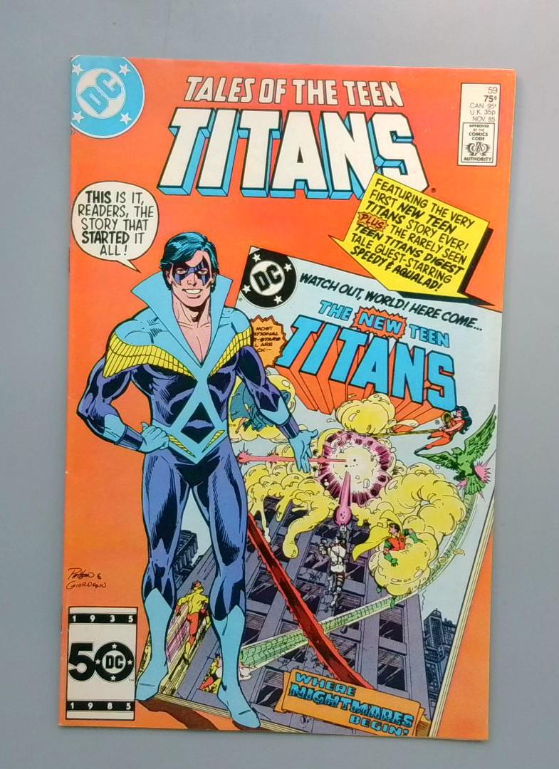 Tales of the Teen Titans #59 VF DC 1985