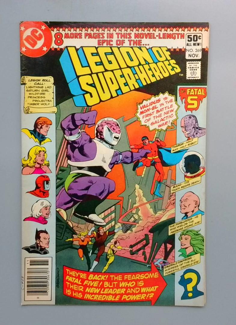 Legion of Super-Heroes #269 DC Comics 1980