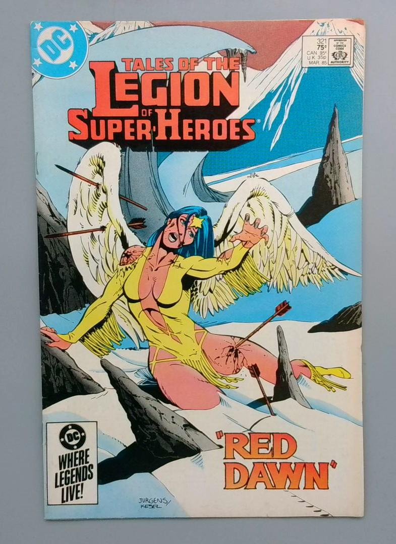 Tales of Legion of Super-Heroes #321 DC 1984