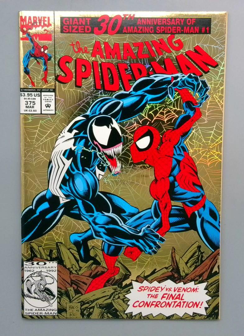 Amazing Spider-Man #375 VF/NM 1st Appearance of Ann Weying Marvel 1993
