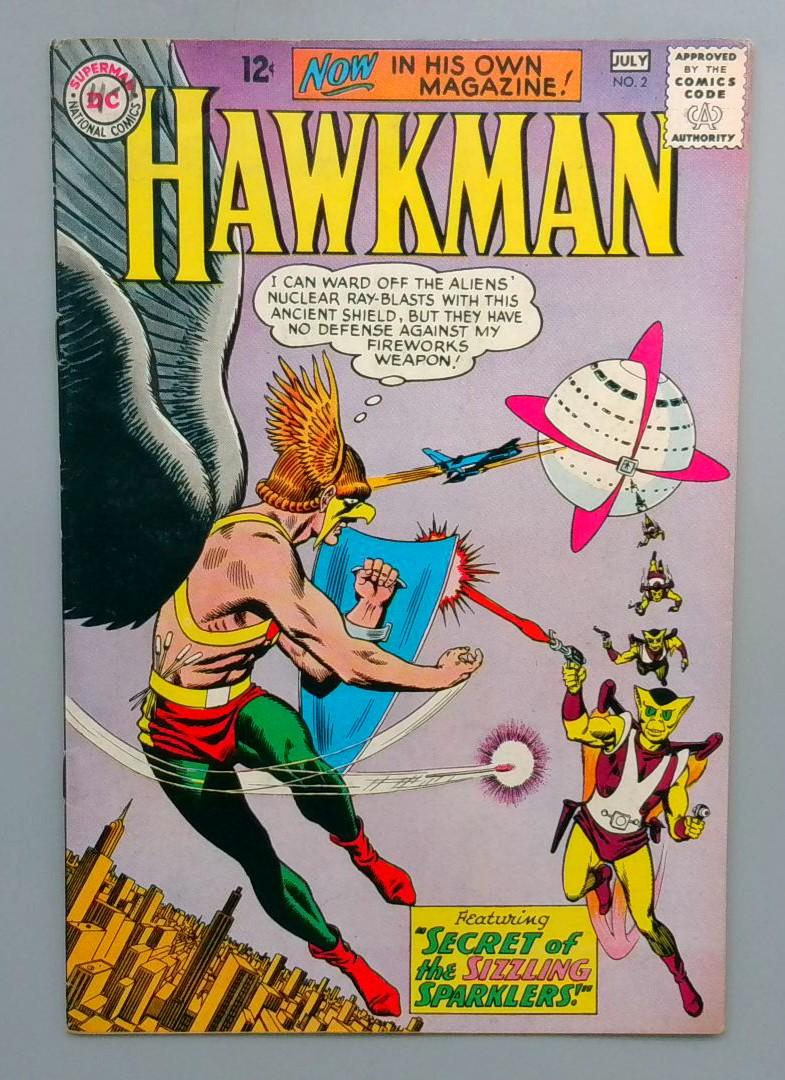 Hawkman #2 FN- Gardner Fox DC 1964
