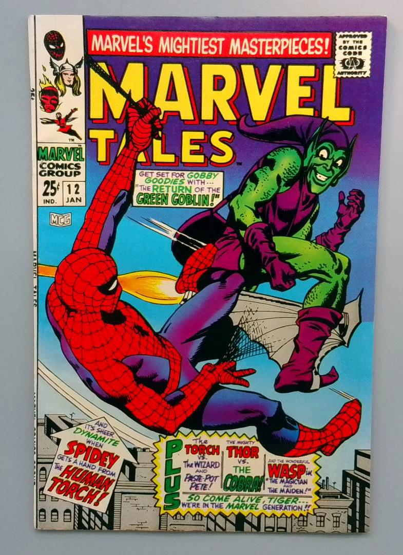 Marvel Tales #12 FN+ Reprints Amazing Spider-Man 17 Marvel 1968