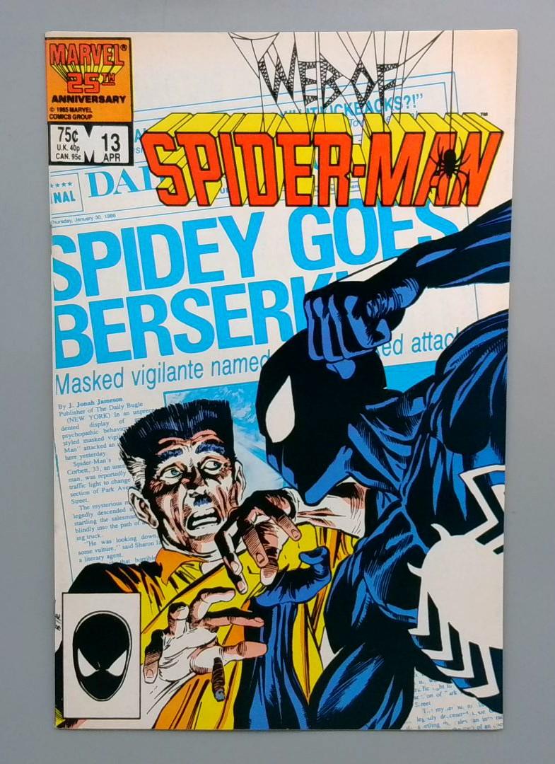 Web of Spider-Man #13 VF/NM Marvel 1986