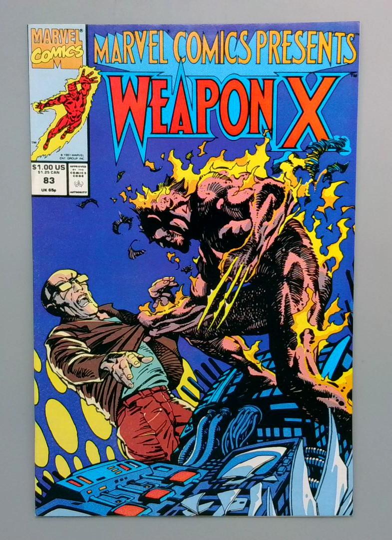 Marvel Comics Presents #83 NM- Weapon-X Marvel 1991