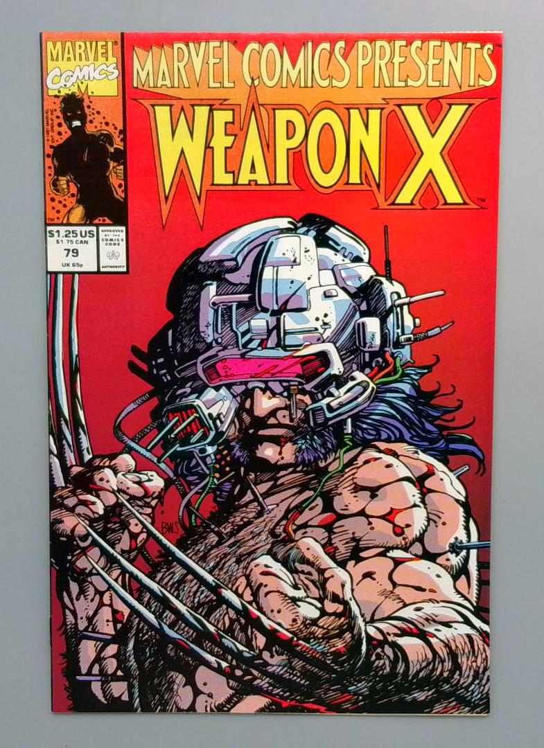 Marvel Comics Presents #79 VF 1st Weapon X Design Marvel 1991