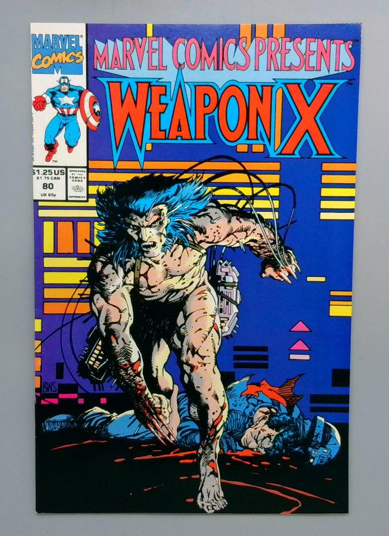 Marvel Comics Presents #80 NM-,  Weapon-X Marvel 1991