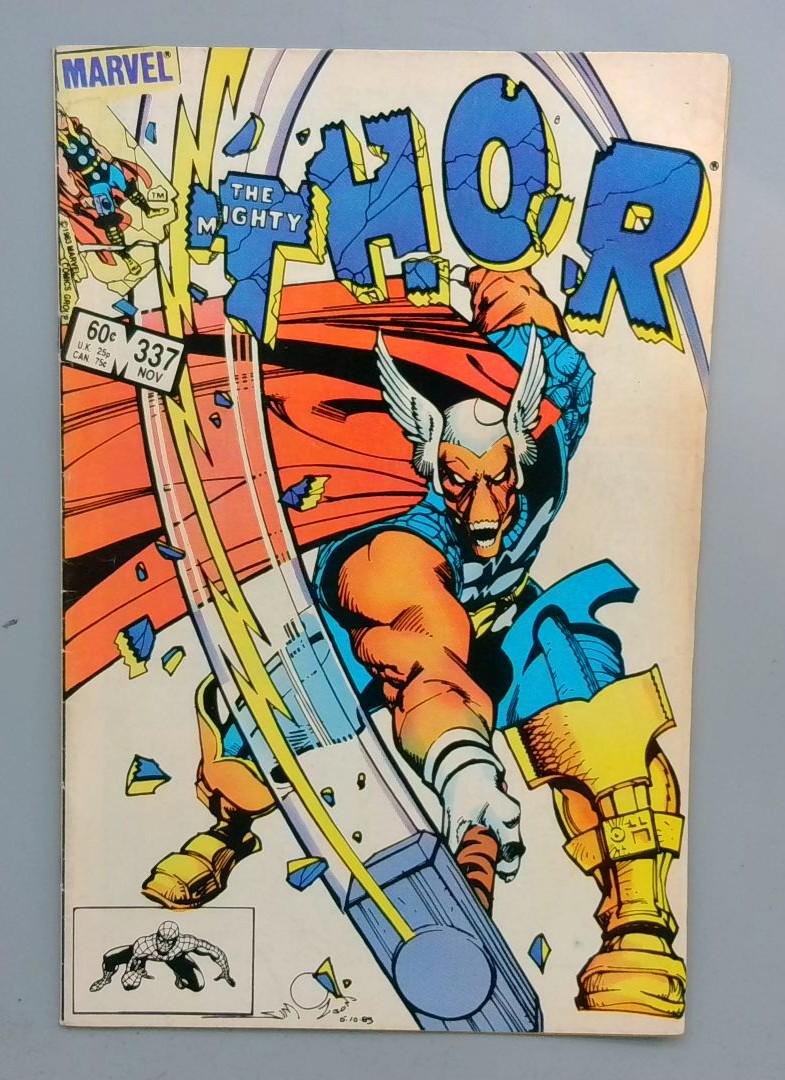 Thor #337 1st Beta Ray Bill Marvel Comics 1983