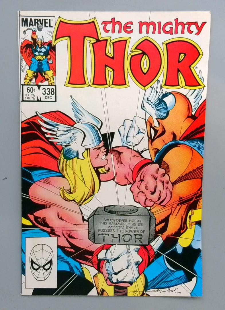 Thor #338 VF 2nd Beta Ray Bill Marvel 1983