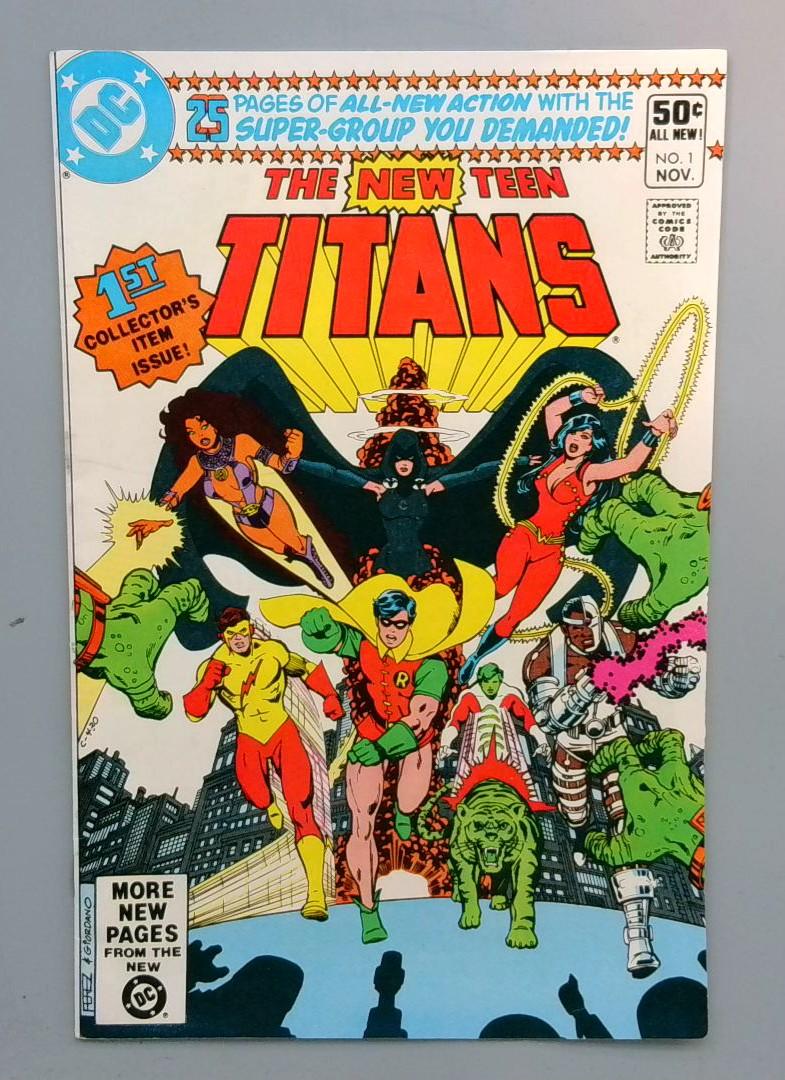 New Teen Titans #1 FN+ 2nd Appearance of Team DC Comics 1980