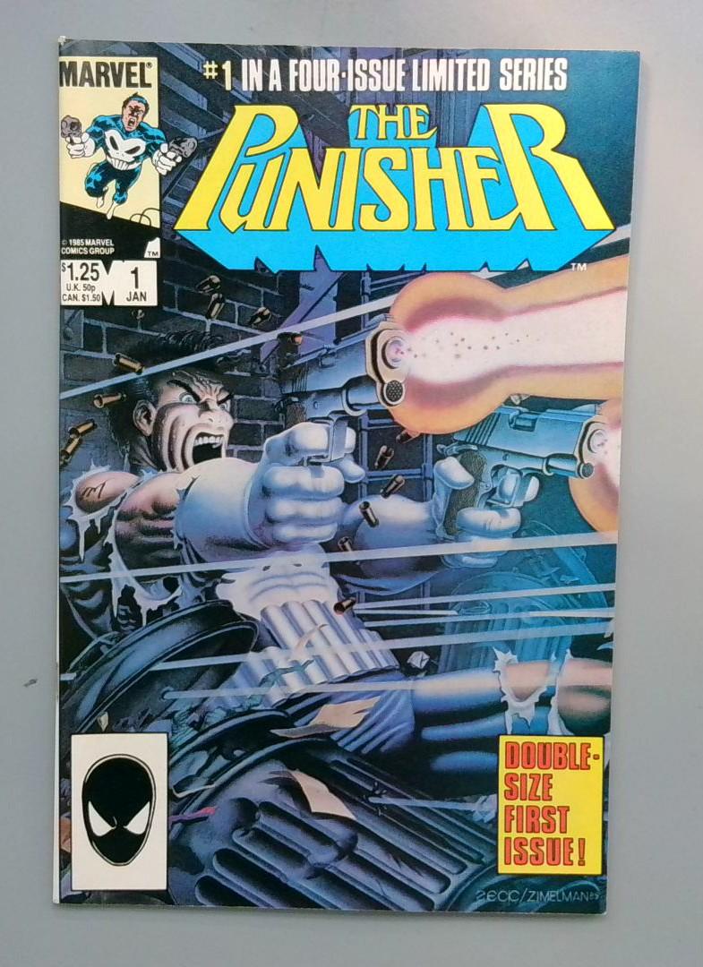 The Punisher #1 VF+ Limited Series 🗝 Marvel 1986