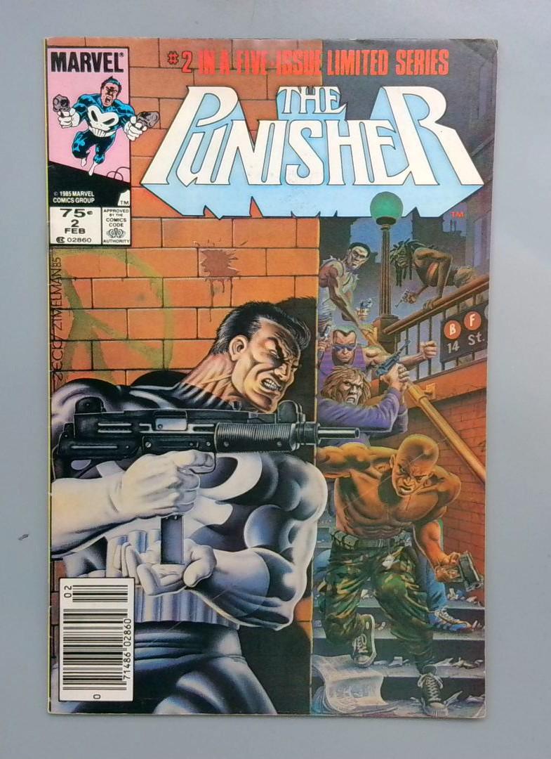 The Punisher #2 Newsstand Marvel 1986