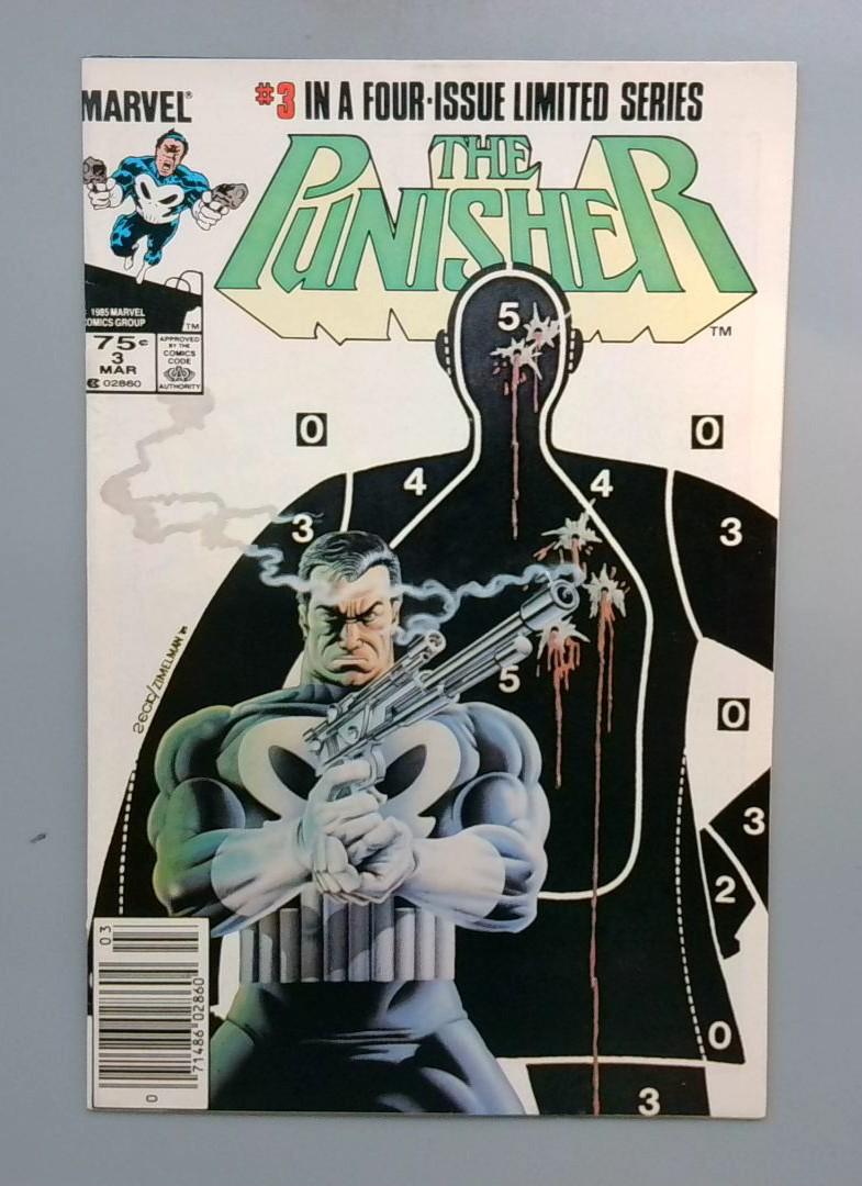 The Punisher #3 Newsstand Marvel 1986