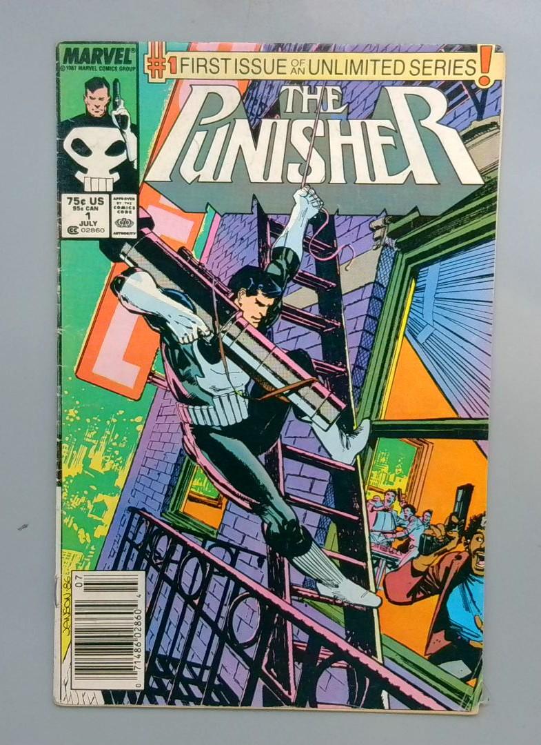 The Punisher #1 Newsstand Marvel 1986