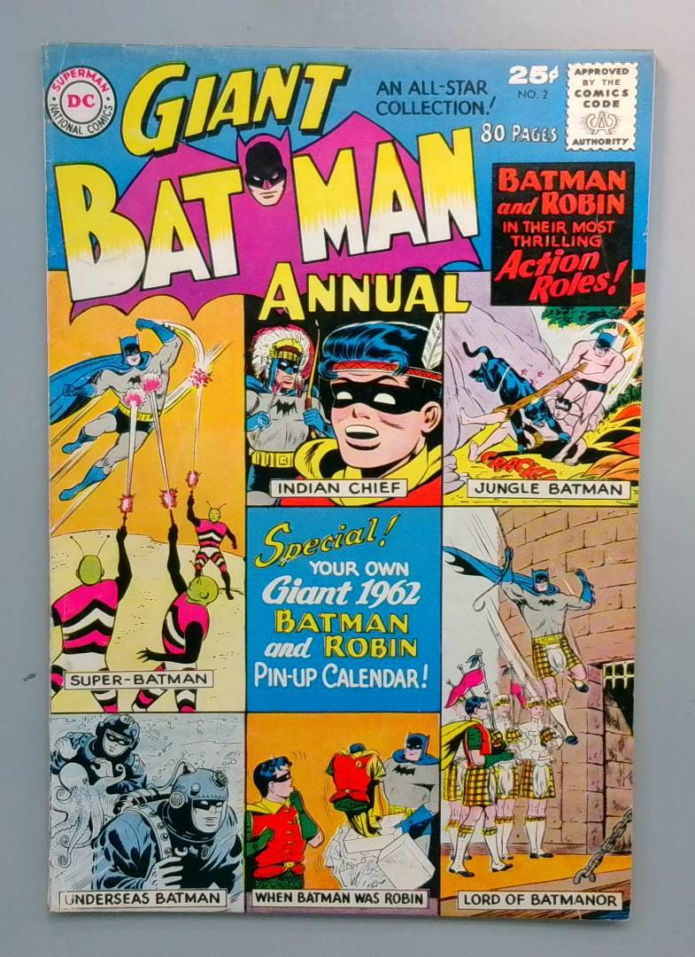 Batman Annual #2 VG- DC 1961