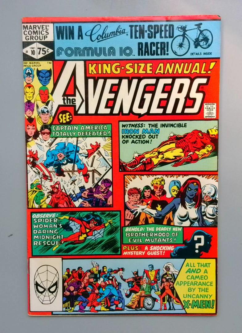 Avengers Annual #10 1st Appearance of Rogue Marvel 1981