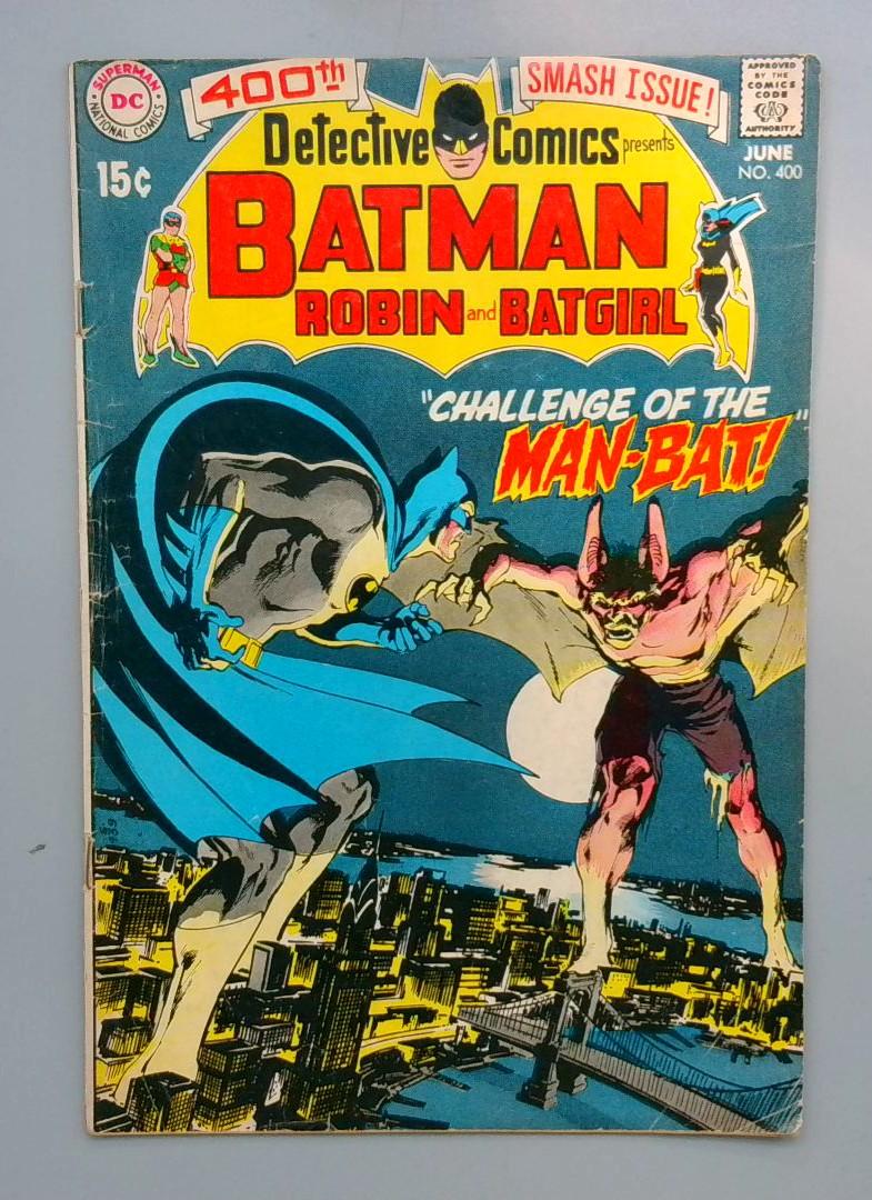 Detective Comics #400 1st Appearance of Man-Bat SEE PICS DC 1970