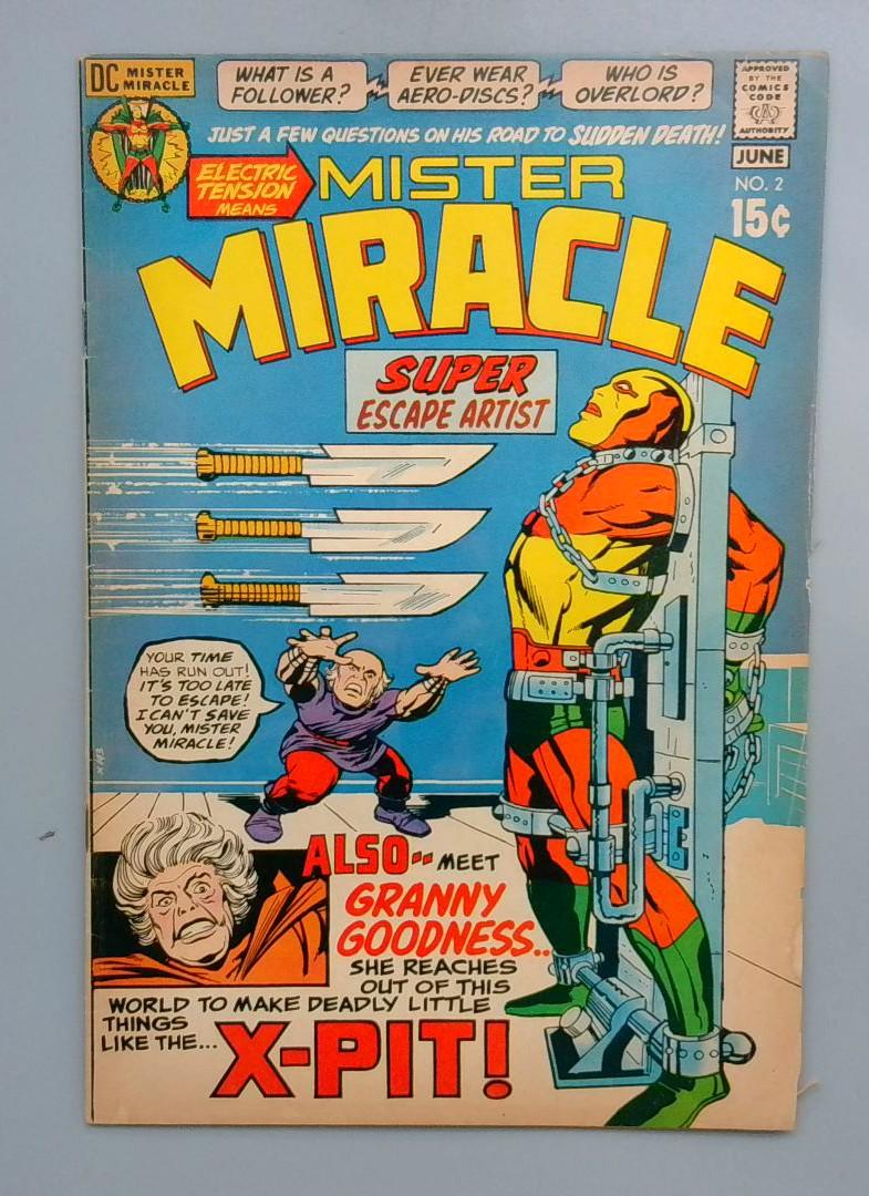 Mister Miracle #2 VG+ 1st Granny Goodness DC 1971
